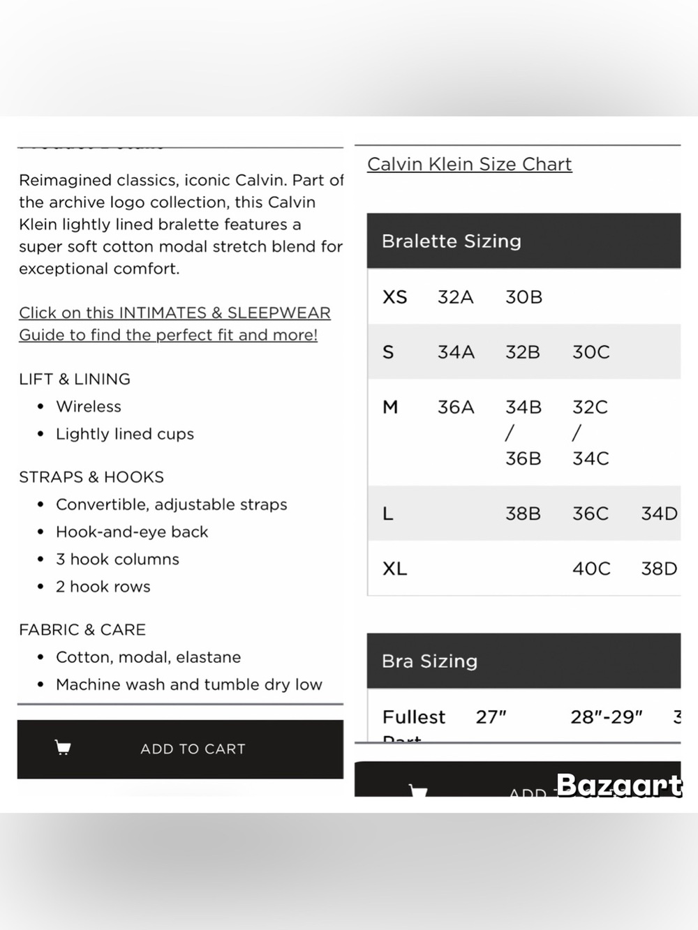 NWT Calvin Klein Gray  Wireless Convertible Bra - Picture 2 of 3